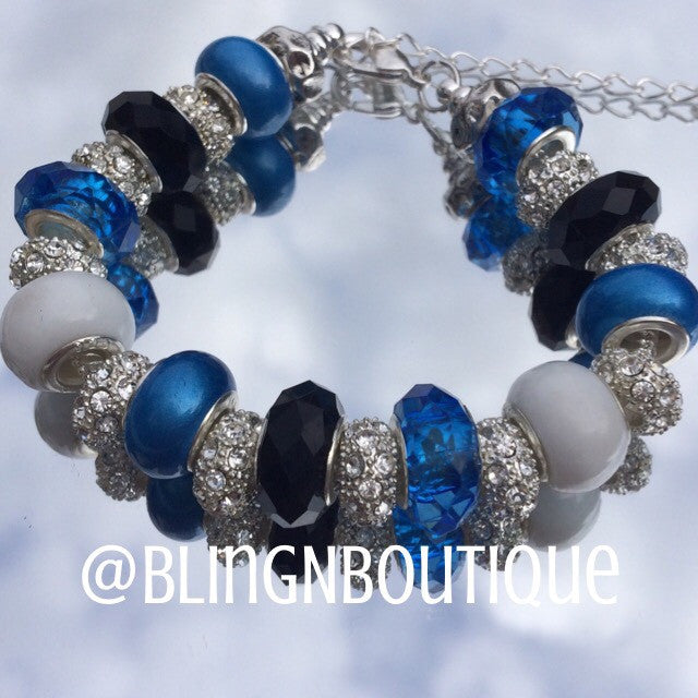 Spirit Bracelet - Blue/White/Black