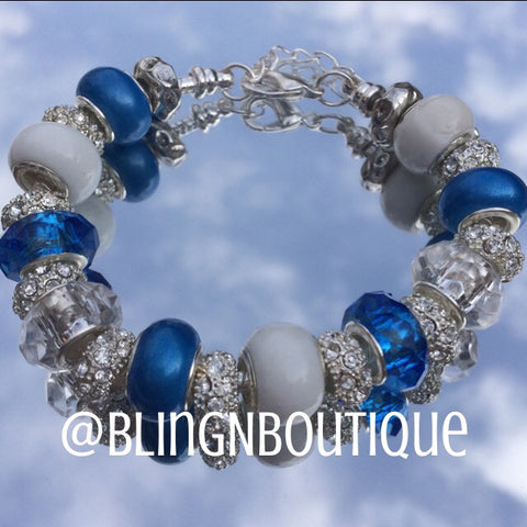 Spirit Bracelet - Blue/White