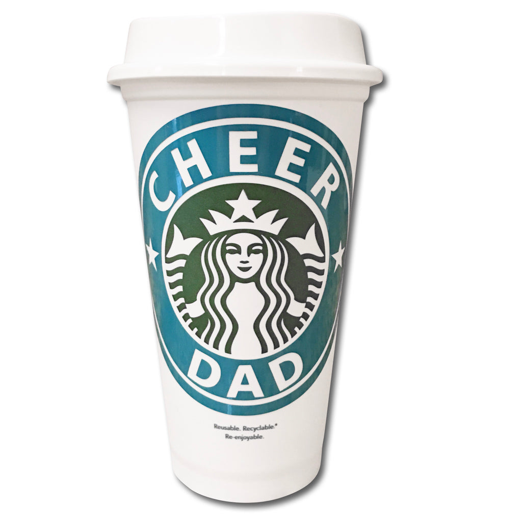 Cheer Dad Starbucks Cup