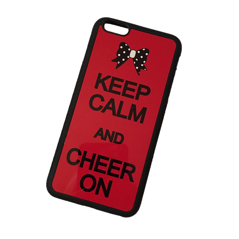 Keep Calm and Cheer On Phone Case